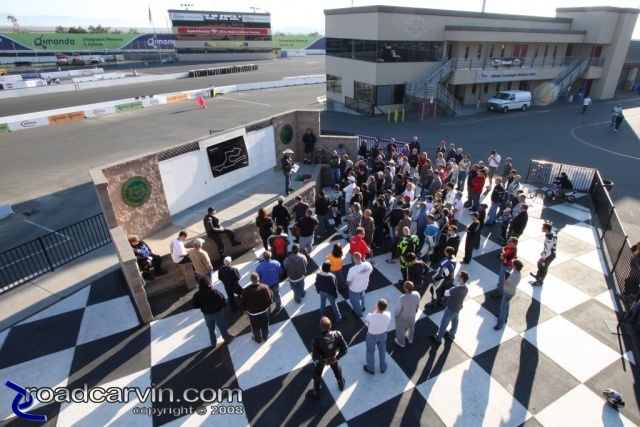 Morning Rider's Meeting @ Buell Inside Pass Track Day Infineon